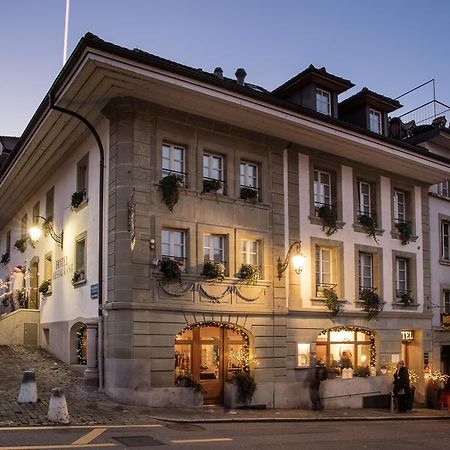Hotel Restaurant Au Sauvage Fribourg Ngoại thất bức ảnh