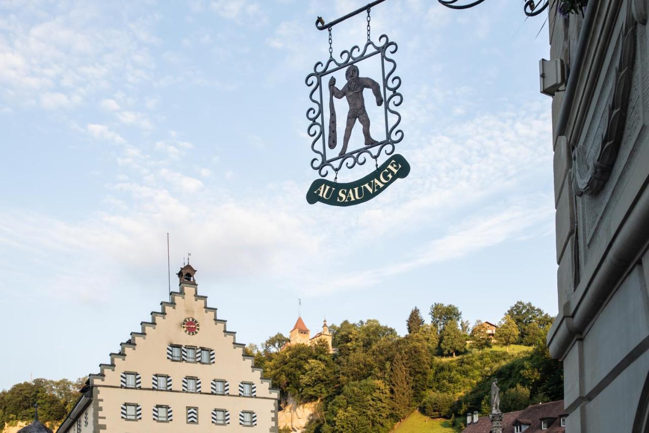 Hotel Restaurant Au Sauvage Fribourg Ngoại thất bức ảnh